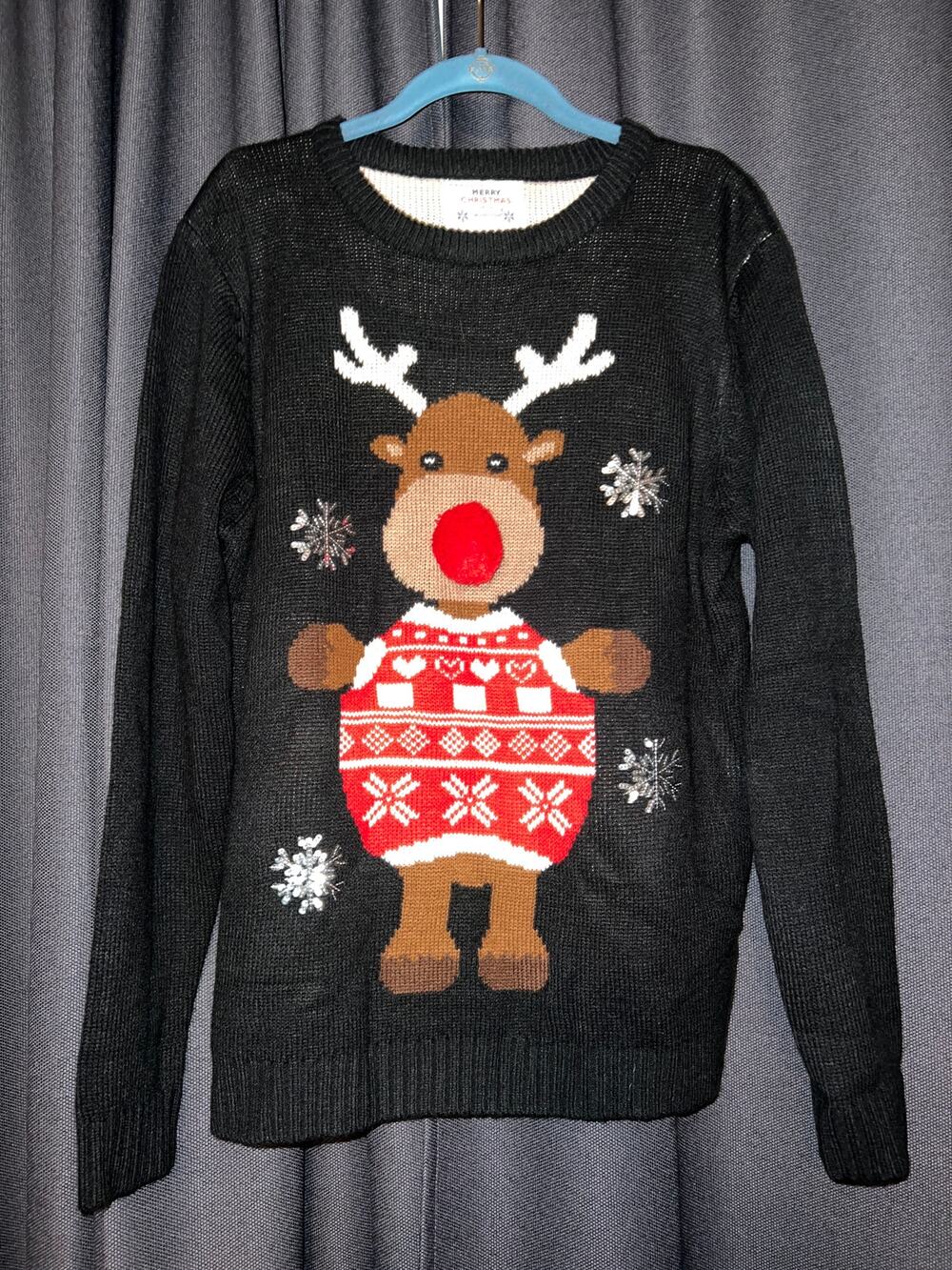 Ugly Christmas Sweater Xmas Size Large